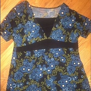 Short Sleeve Jersey Tunic Top